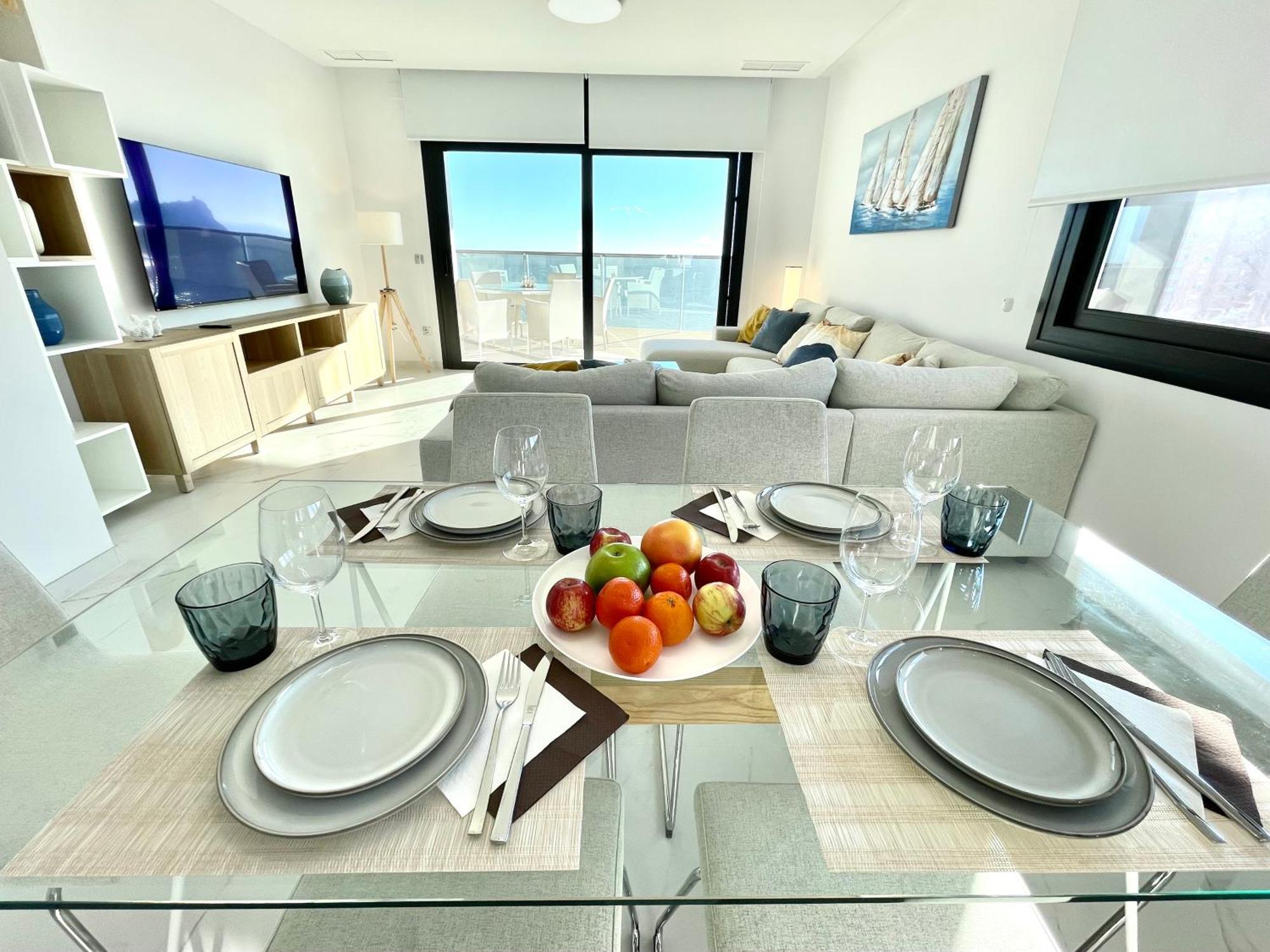Luxury Apartment Sunset Cliffs Benidorm Exteriör bild